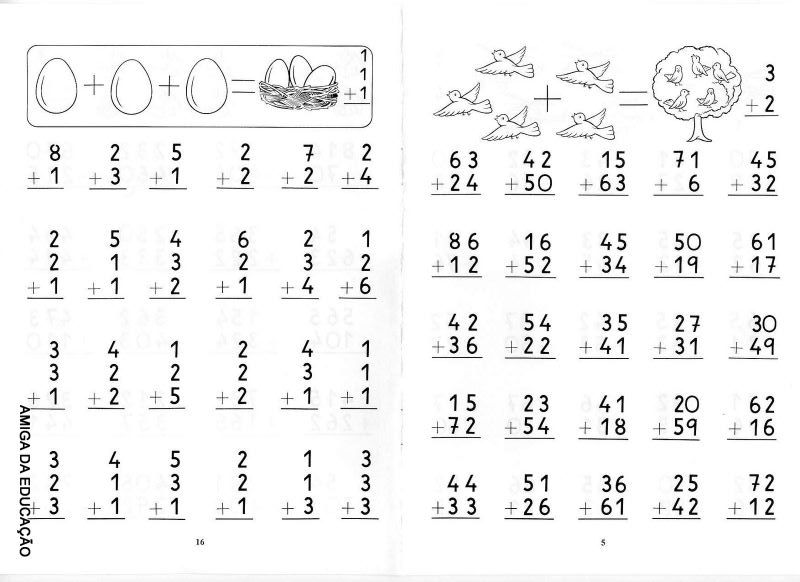 Atividades de Matemática: Adição: 3º Ano - Atividades Educativas